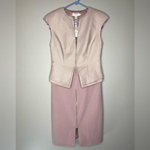 Ted Baker pink one piece sleeveless dress women’s size 2